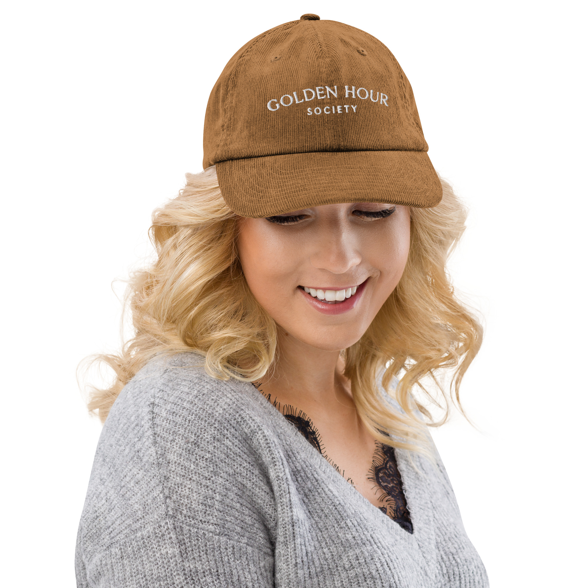 The Golden Hour Society Corduroy Hat - Image 6